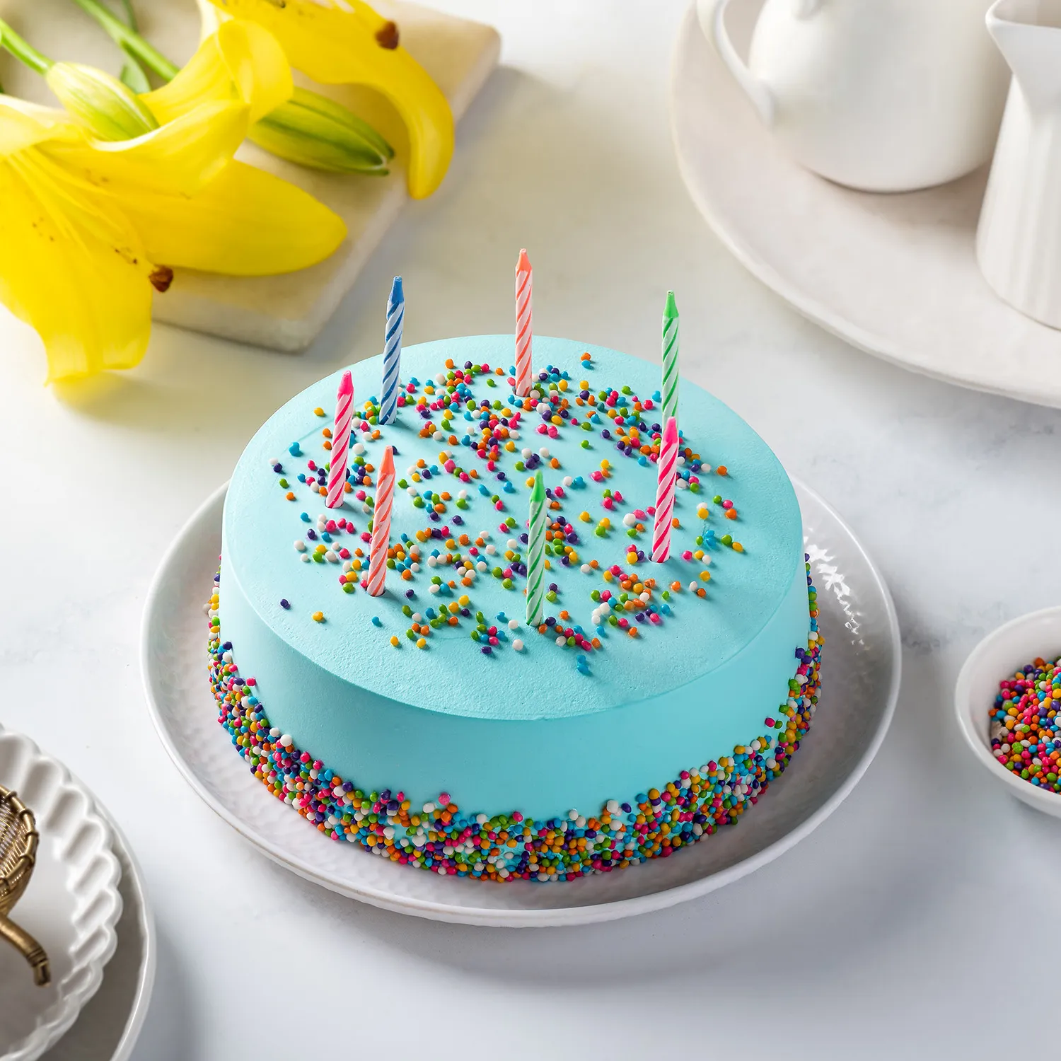 Heavenly Vanilla Cream Cake | Cake2homes