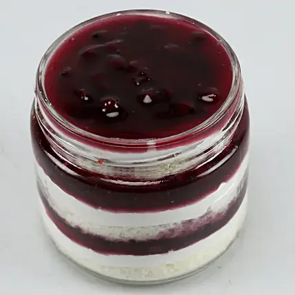 Blueberry Cream Cake Jar Set of 2 | Cake2homes