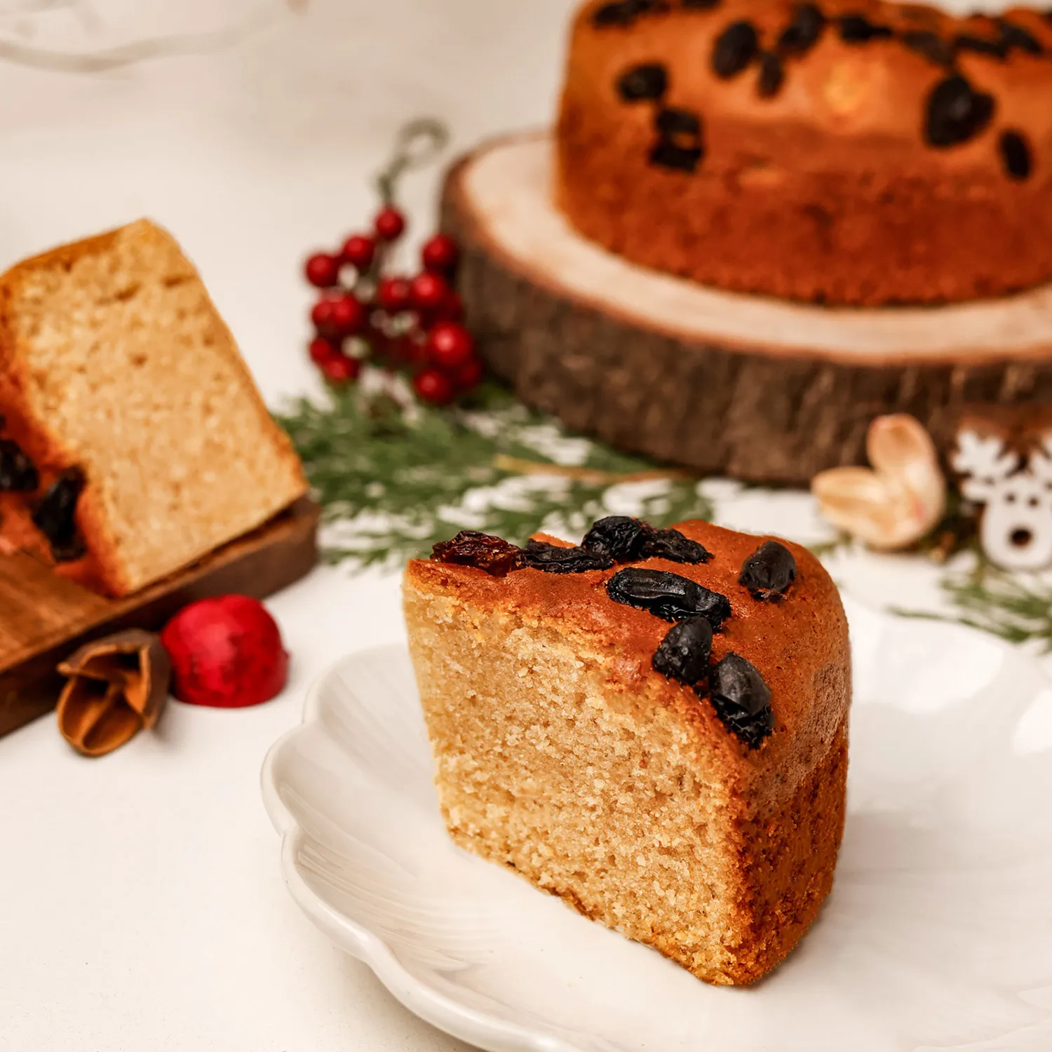 Delightful Rums Raisins Dry Cake | Cake2homes