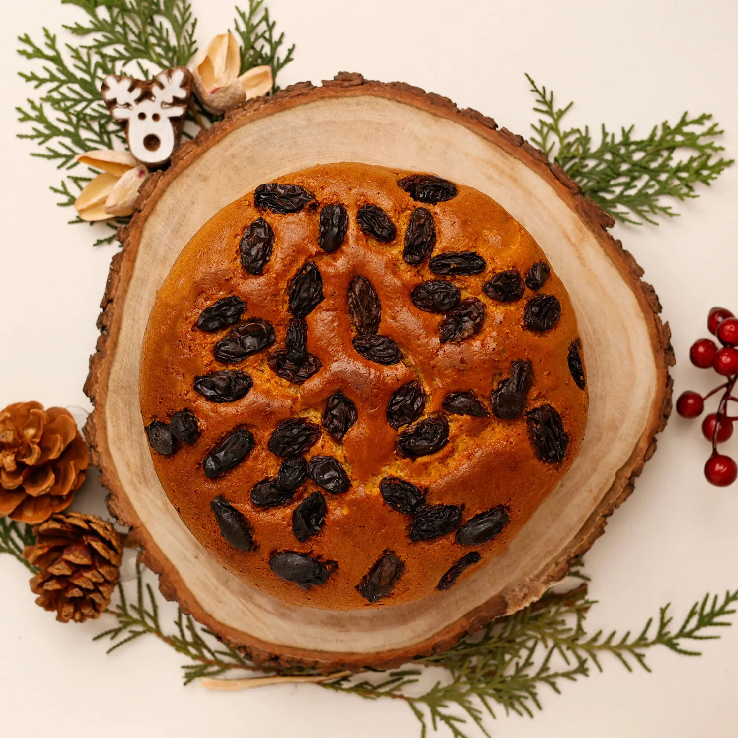 Delightful Rums Raisins Dry Cake | Cake2homes