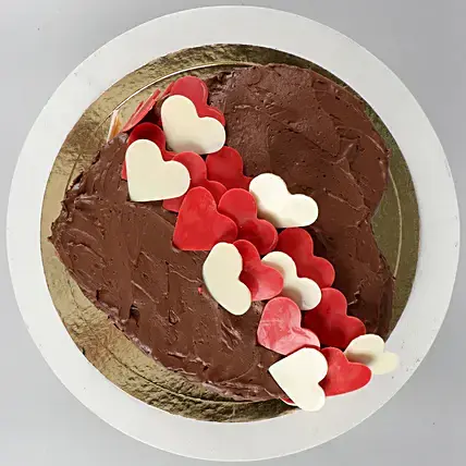 Choco Hearts Love Designer Cake | Cake2homes