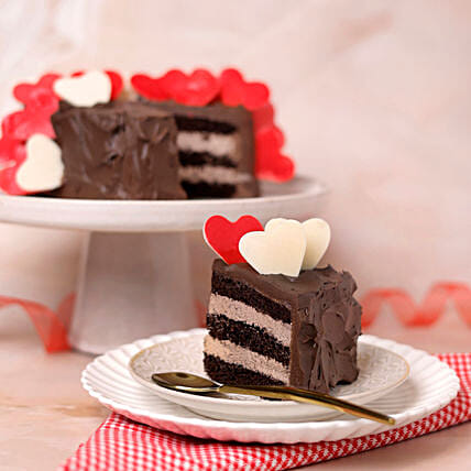 Choco Hearts Love Designer Cake | Cake2homes