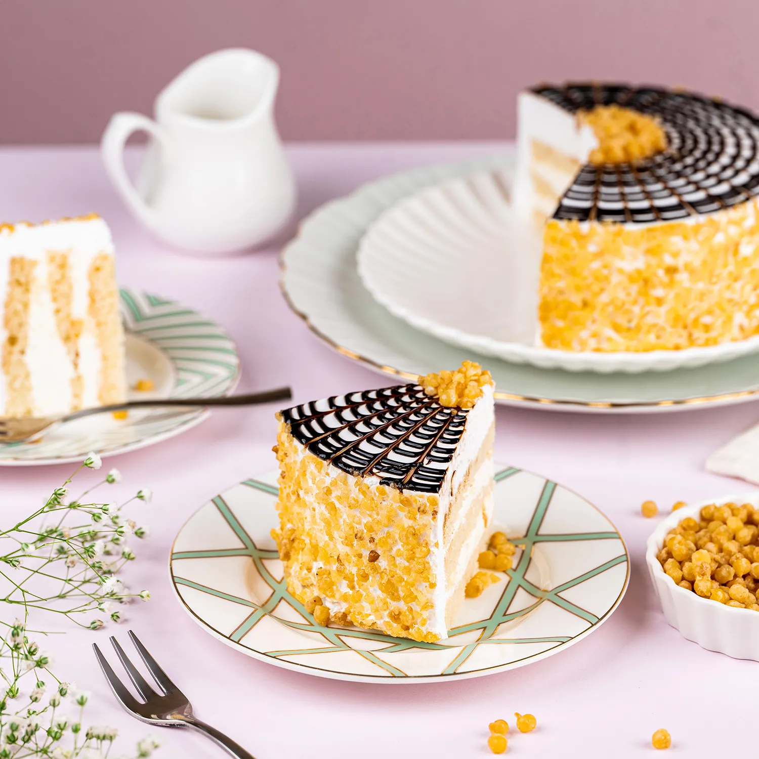 Butterscotch Cream Cake | Cake2homes