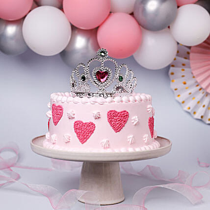 Princess Theme Strawberry Cake | Cake2homes