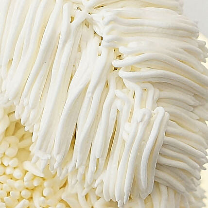 Adorable Pup Chocolate Cream Cake | Cake2homes