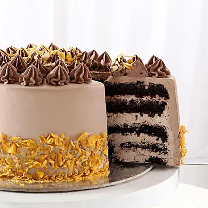 Crunchy Almond Flakes Cake | Cake2homes