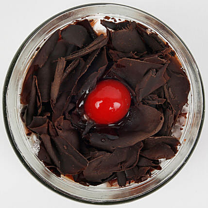 Sizzling Black Forest Jar Cake | Cake2homes