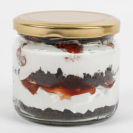 Sizzling Black Forest Jar Cake | Cake2homes