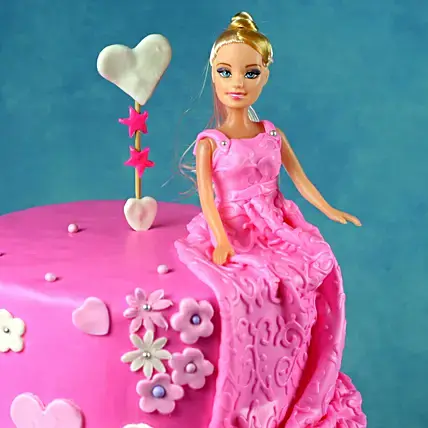 Princess Barbie Truffle Cake | Cake2homes