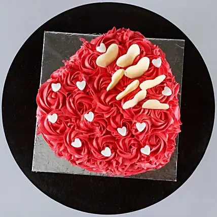 Heart Shaped Love Chocolate Cake | Cake2homes