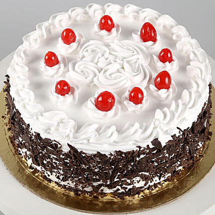 Cream & Cherry Black Forest Cake | Cake2homes