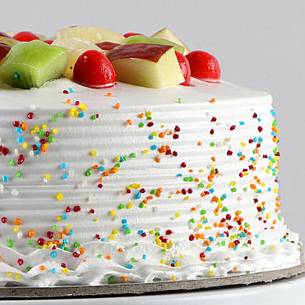 Fresh Fruit Vanilla Cake | Cake2homes