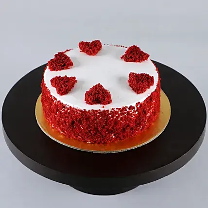 Red Hearts Velvet Cake | Cake2homes