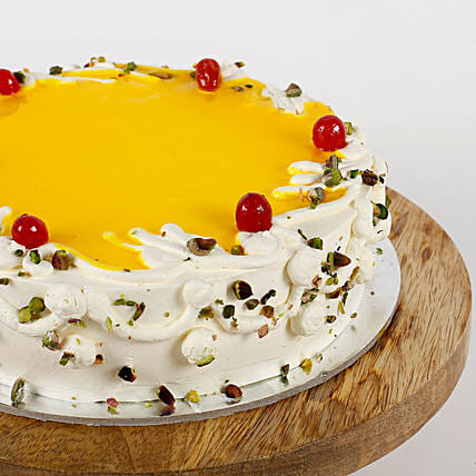 Cream Pista Pineapple Cake | Cake2homes