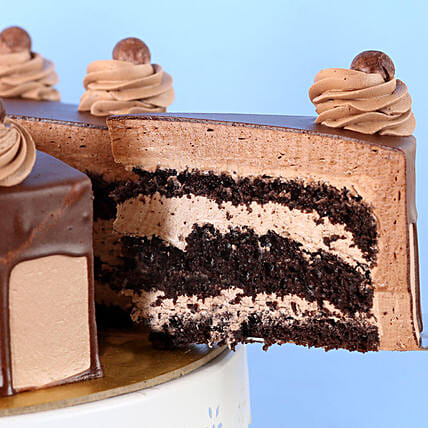 Glazed Chocolate Cream Cake | Cake2homes