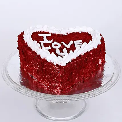 Red Velvet Love Cake | Cake2homes
