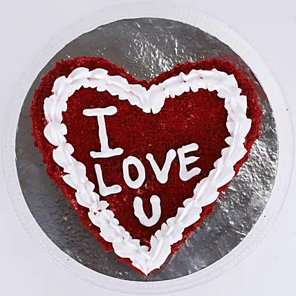 Red Velvet Love Cake | Cake2homes
