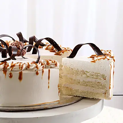 Heavenly Caramel Cream Cake | Cake2homes