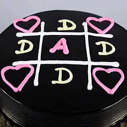 Happy Father's Day Truffle Cake | Cake2homes