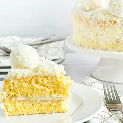 Creamy Coconut Cake | Cake2homes