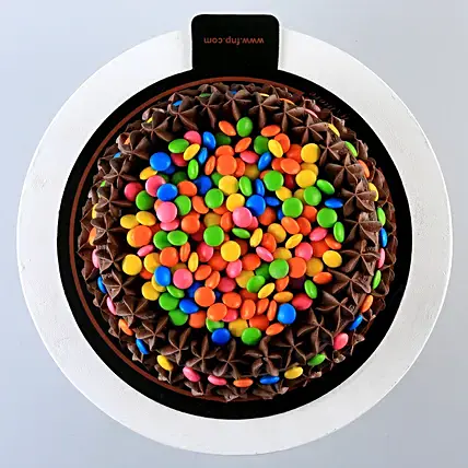 Tempting Chocolate Gems Cake | Cake2homes