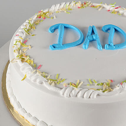 Dad Special Vanilla Cake | Cake2homes