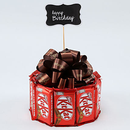 Kitkat Chocolates- Birthday | Cake2homes