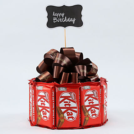 Kitkat Chocolates- Birthday | Cake2homes
