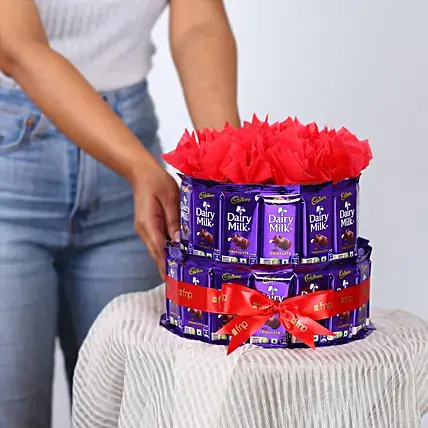 Tower Of Chocolate Love | Cake2homes