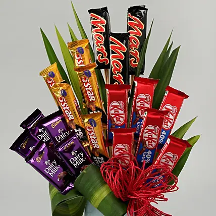 Charming Happy Birthday Chocolate Vase | Cake2homes