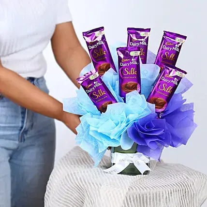 Blooming Chocolates Arrangement | Cake2homes