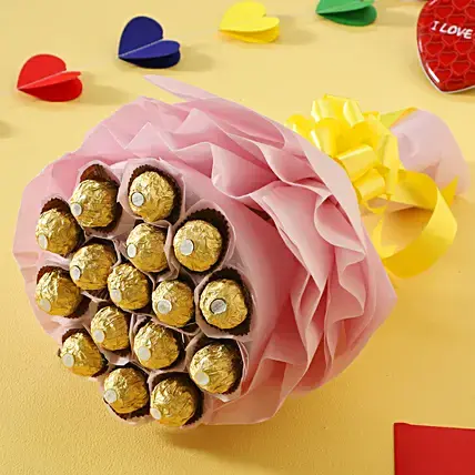 Luxury Ferrero Rocher Bouquet | Cake2homes