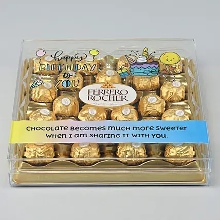 Special Birthday Ferrero Rocher Box | Cake2homes