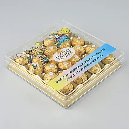 Special Birthday Ferrero Rocher Box | Cake2homes