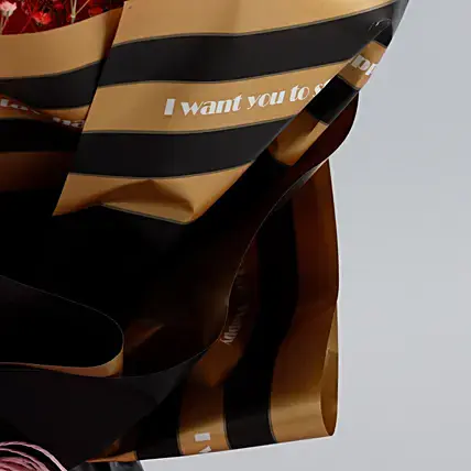 Rocher & Gypsophila Beautifully Tied Bouquet | Cake2homes