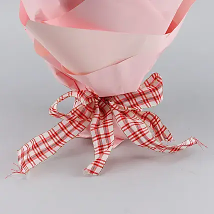 Beautifully Wrapped Pink Rocher Bouquet | Cake2homes