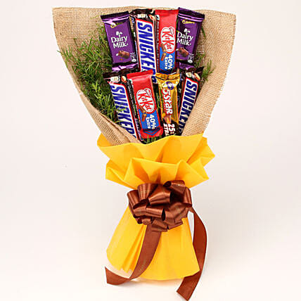 Sweet Chocolates Bouquet | Cake2homes