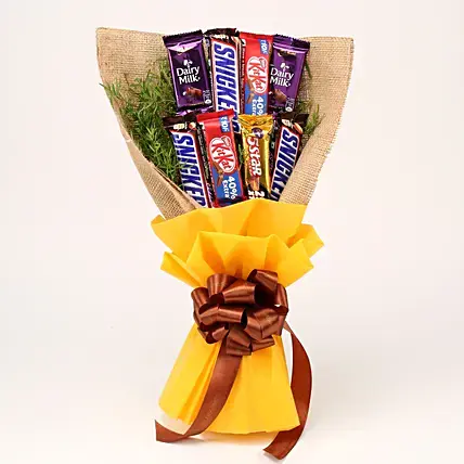 Sweet Chocolates Bouquet | Cake2homes