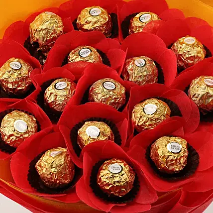 Sweet Ferrero Rocher Chocolate Bouquet | Cake2homes