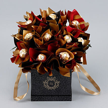 Rocher Bloom Rectangular Box | Cake2homes
