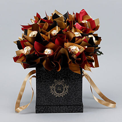 Rocher Bloom Rectangular Box | Cake2homes