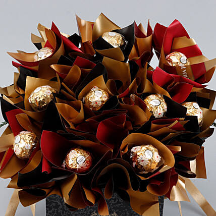 Rocher Bloom Rectangular Box | Cake2homes