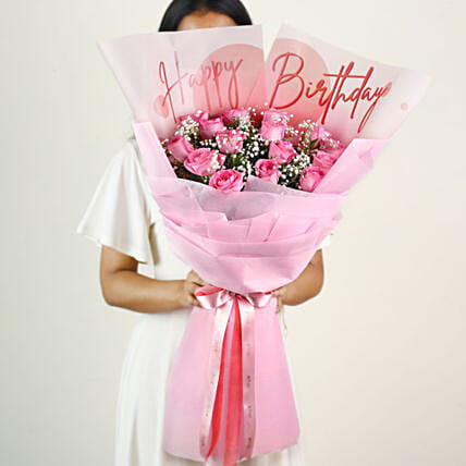 Confetti Wishes Floral Bouquet | Cake2homes