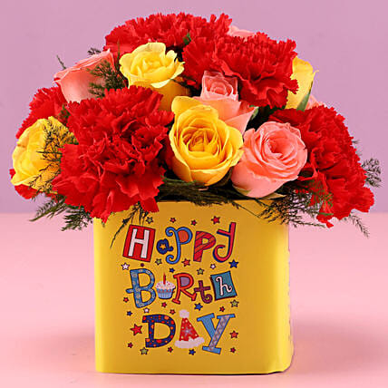 Floral Birthday Surprise | Cake2homes