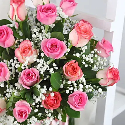 Blissful Love Roses Arrangement | Cake2homes