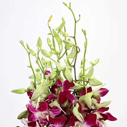 Roses And Orchids Vase Arrangement | Cake2homes