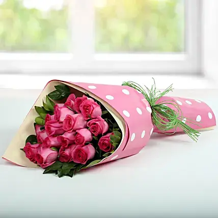 Pink Roses Bunch Of Happiness | Cake2homes