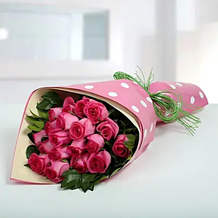 Pink Roses Bunch Of Happiness | Cake2homes