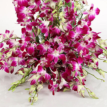 Royal Purple Orchid Arrangement | Cake2homes