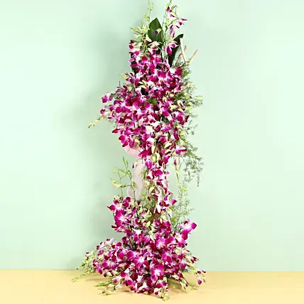 Royal Purple Orchid Arrangement | Cake2homes